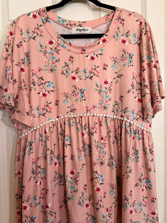 Haptics Tops - Haptics Pink Floral Top